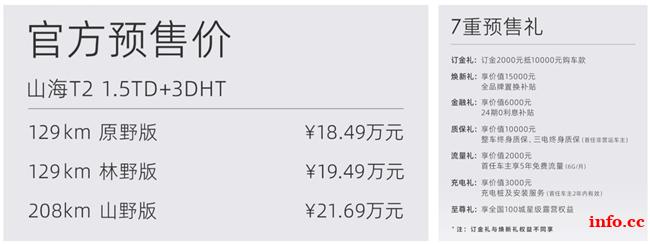 捷途山海T2预售开启，惊喜起售价仅需18.49万元！