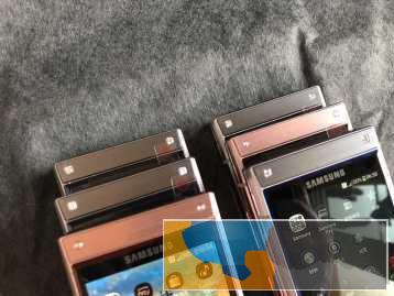 出售三星翻盖机折叠机型W系列