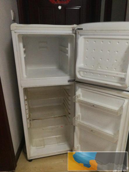自家用海尔双门小冰箱，133升