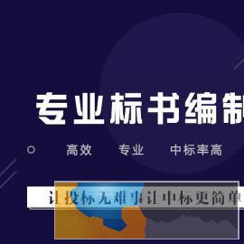 铜陵标书制作、代写各类标书