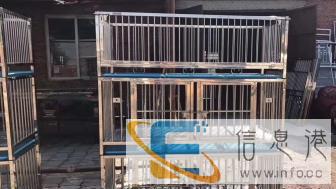 定做各种型号尺寸不锈钢狗笼猫笼