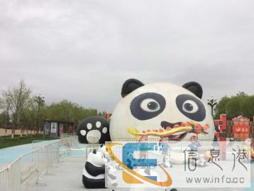 熊猫岛鲸鱼岛乐园福猪气膜租赁水晶宫优惠出租