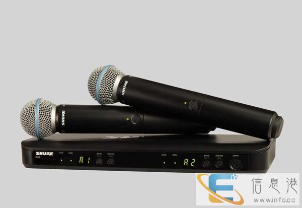 SHURE 舒尔 KCX288/PG58 双手持无线话筒