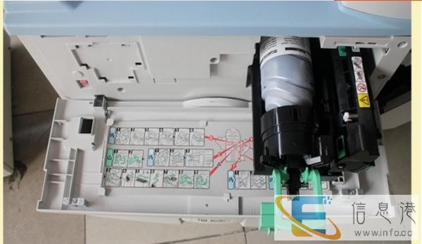 A3复印机 理光3030 带自动送稿 自动双面 网络打印等