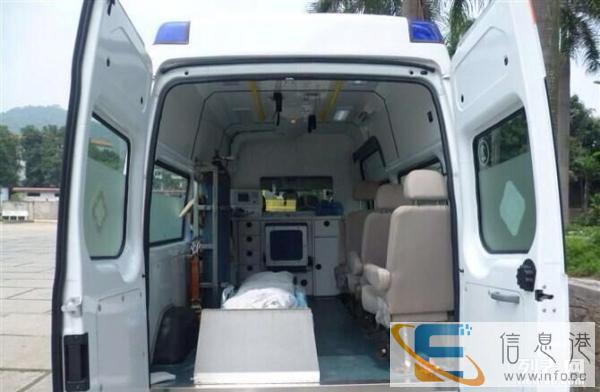 医院120救护车出 低价 出租接送病人出院