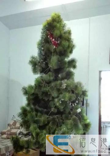 3米高带灯大圣诞树