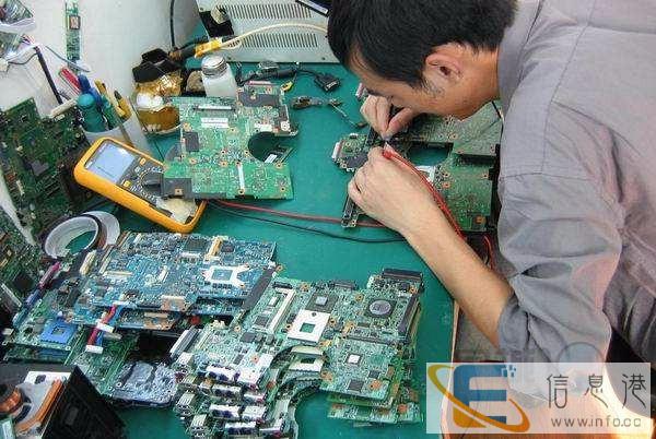 台州温岭芯片级精修 进水雷击摔坏的电脑维修