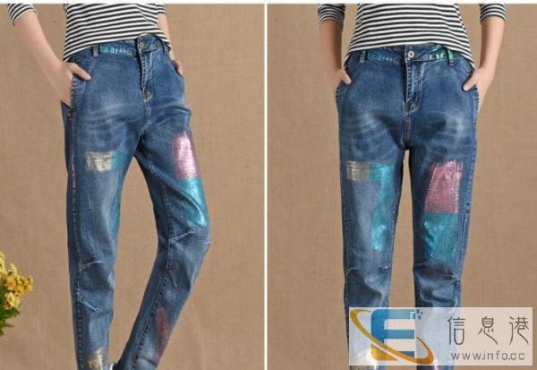 出摊地摊批发库存牛仔裤尾货小脚女装牛仔裤批发厂家直销便宜货源