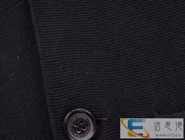 zegna杰尼亚男士针织休闲西服外套