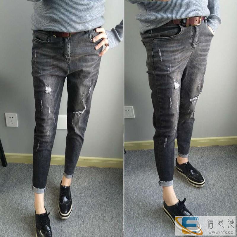 尾货牛仔裤便宜批发工厂在广东哪里有库存牛仔裤5元批发