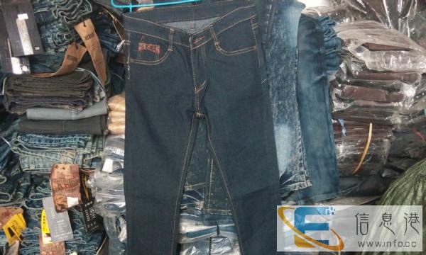 日照服装批发牛仔裤尾货10元便宜地摊甩货牛仔裤库存批发