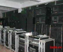 大量北京音响设备求购正规回收公司自己拆解好坏音响旧音响