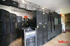 回收音响旧音响大舞台设备公司音响个人电器