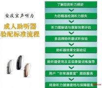 安庆的朋友问：听力下降怎么办？