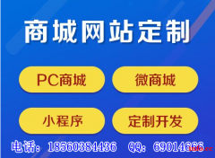 商城系统定制开发，商城网站商城app商城小程序电商平台开发