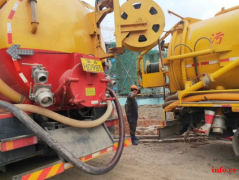 昆明龙泉路一带专车抽淤泥抽污水抽粪管道清淤管道清洗管道疏通