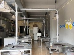 东莞市专业自助烤肉店上排烟系统抽风机定制安装改造